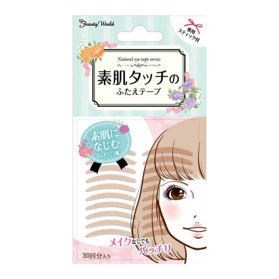 BEAUTY WORLD Lucky Trendy 素肌雙眼皮膠貼 - 自然色 (30對)